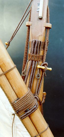 Le calcet de l'arbre de mestre (grand-m&acirc;t)